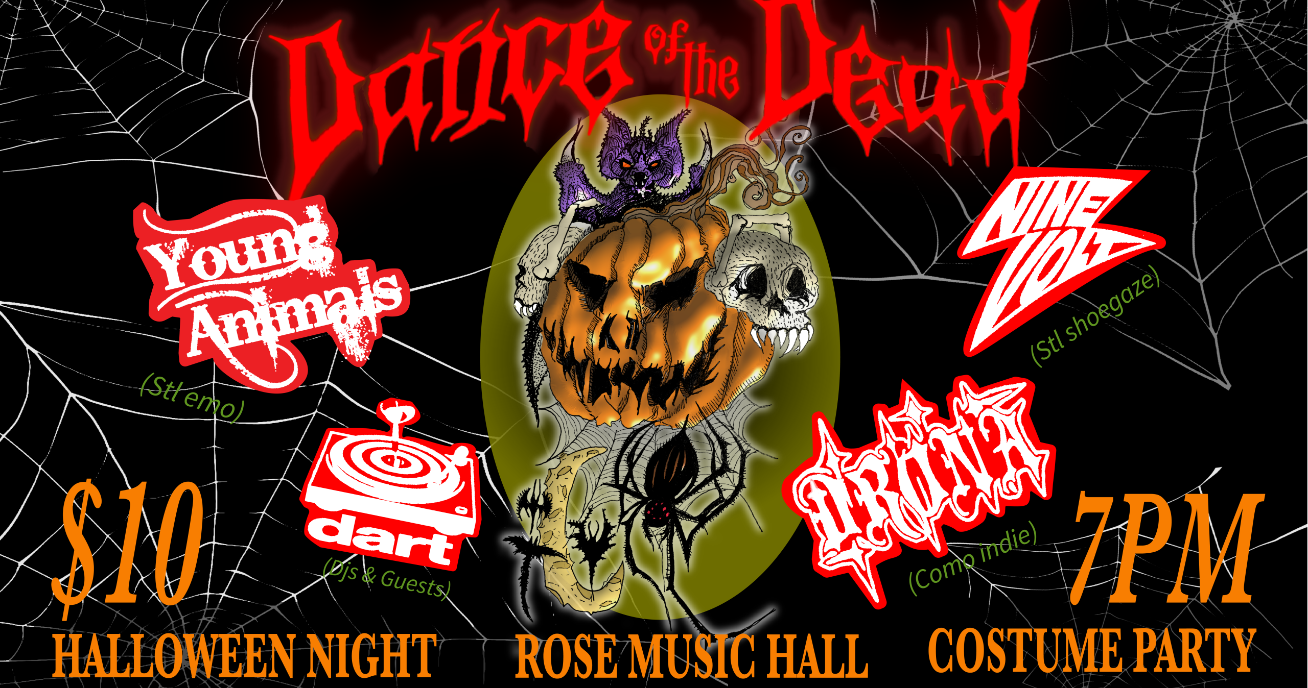 Dance Of The Dead at Rose Music Hall on October 31, 2025