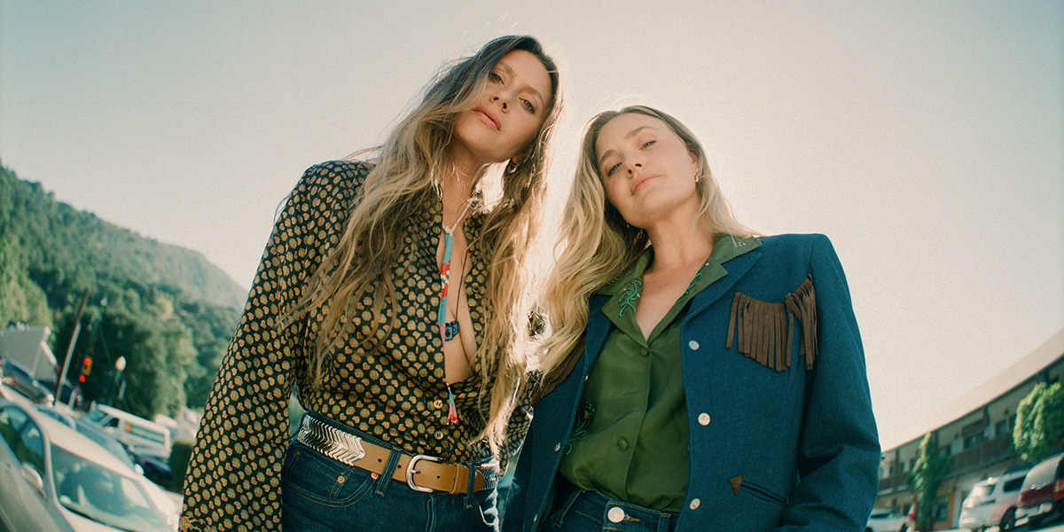 Aly & AJ at Rose Park (Outside) on April 21, 2026