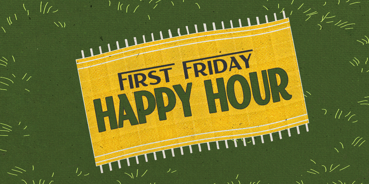 First Friday Happy Hour at Rose Park (Outside) on May 1, 2026